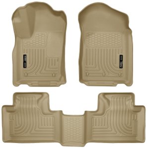 Husky 99053 Front  2nd Seat Floor Fits 11-15 Durango Grand Cherokee Ta