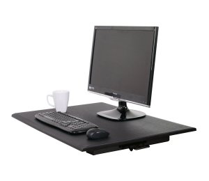 Luxor LVLUP32-BK Lvlup32-bk Pneumatic Adjustable Desktop