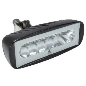 Lumitec 101218 Caprera2 - Led Flood Light - Black Finish - 2-color Whi