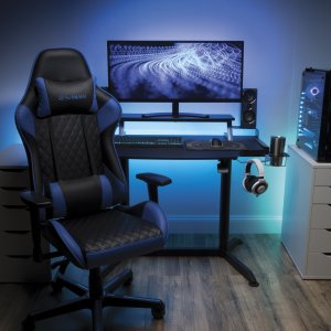 Ofm RSP-3000-BLU Respawn Height Adjust Gaming Desk Blu