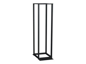 Black RM082A Freedom Rack Plus With 12-24 Rails, 38u,