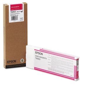 Original Epson T606300 220 Ml Magenta Ultrachrome Ink Cartridge