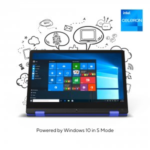 Dp CLT1164BUC 11.6 Touchscreen Laptop Blue