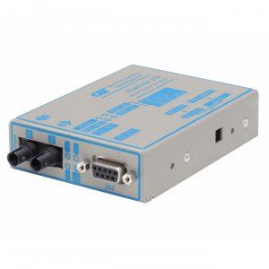 Omnitron 4485-2 232 Serial  Fiber Unv Pwr