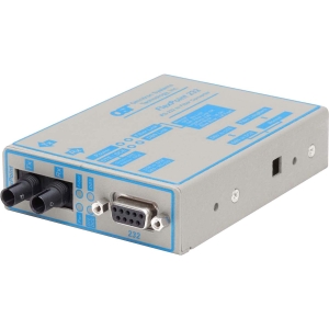 Omnitron 4485-2 232 Serial  Fiber Unv Pwr