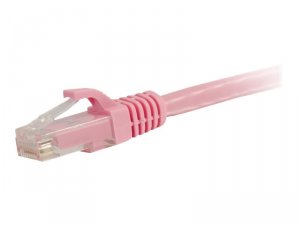 C2g 50869 25ft Cat6a Pink Snagless Utp