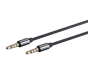 Monoprice 18632 Onyx Series Auxiliary 3.5mm Tr