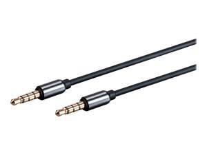 Monoprice 18632 Onyx Series Auxiliary 3.5mm Tr