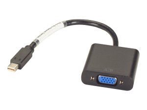 Black EVNMDP-VGA Mini Displayport Adapter, 32 Awg, Mini D