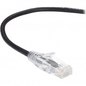 Black C6APC28-BK-05 Slim-net 28-awg Cat6a 500-mhz Ethernet P