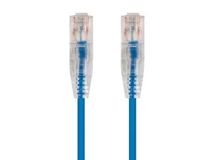 Monoprice 34639 Slimrun Cat6 Ethernet Patch Cable_ Snagless Rj45_ Stra