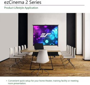 Elitescreens F120NWV2 120diag 4:3 Ezcinema 2 Ezcinema