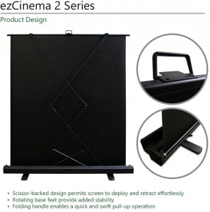 Elitescreens F120NWV2 120diag 4:3 Ezcinema 2 Ezcinema