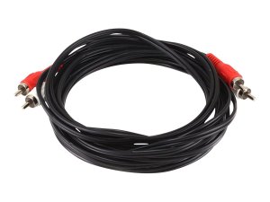 Monoprice 2008 Rca Plug22 Rca  Mm Cable - Black 12ft