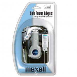 Hitach 191211 Maxell Auto Power Adapter Cord, Ipod Only P-11