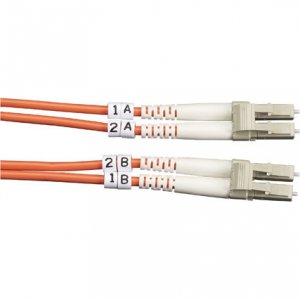 Black FO50-002M-LCLC Fiber Patch Cable 2m Mm 50 Lc To Lc