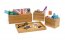 Clipper 1809 Bamboo Organizer 4 Piece