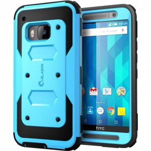 I M9-ARMOR-BLUE Htc One M9 Armorbox Case - Blue