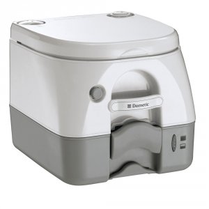 Dometic 301097406 - Sealand 974 Portable Toilet 2.6 Gallon - Grey Wbra