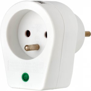 Tripp TLP1F Surge Protector 1-out French Direct Plug