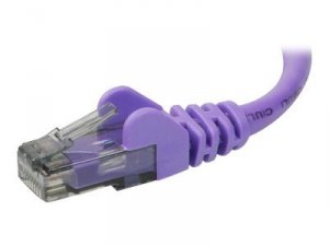 Belkin A3L980-50-PUR-S 50ft Cat6 Snagless Patch Cable, Utp, Purple Pvc