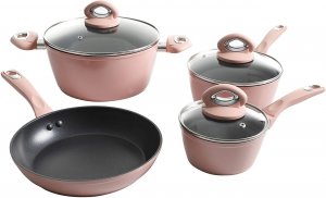 Gibson 124925.12 12 Pc Rose Induction Cookware