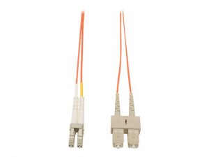 Tripp N316-01M 1m Duplex Multimode 62.5-125 Fiber Optic Patch Cable Lc