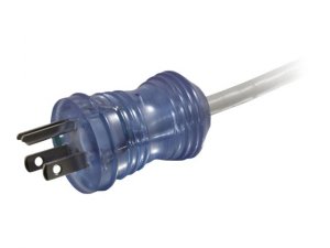 C2g 48050 12ft 16awg Hsptl Pwr Cbl, 5-15p-c13r Clr