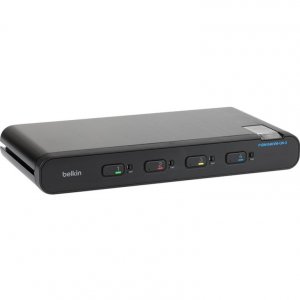 Linksys F1DN104KVM-UN-3 4 Port Single Head Universal Desktop Skvm