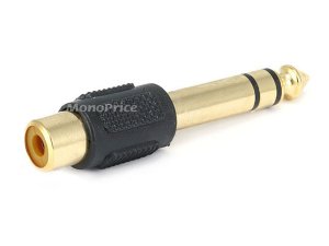 Monoprice 7150 Stereo Plug 6.35mm To Rca Jack