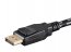 Monoprice 37920 Braided Displayport 1.4 Cable_ 6ft_ Gray