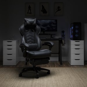 Ofm RSP-110-GRY Respawn Recline Gaming Chrfootrest Gry