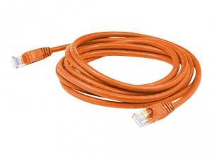 Addon ADD-13FCAT6AS-OE 13ft Rj-45 Mm Cat6a Orange Cu Patch Cbl