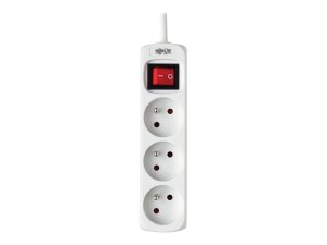 Tripp PS3F15 Power Strip 3-out French Type E Outlet