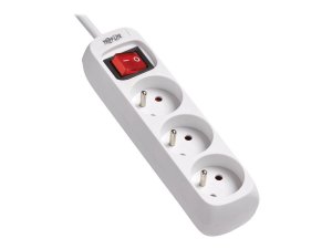 Tripp PS3F15 Power Strip 3-out French Type E Outlet