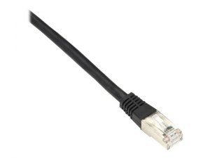 Black EVNSL0172BK-0003 Cat5e Shld Patch Cable 3 Feet 26 Awg