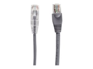 Black C6PC28-GY-15 Slim-net Cat6 250-mhz 28-awg Ethernet Patch Cable -