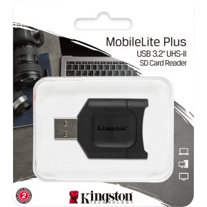 Kingston MLP Mobilelite Plus Usb 3.1 Sdhcsdxc Uhs-ii