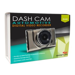 Whistler D16VR Dash Video Recorder 3.0in Lcd