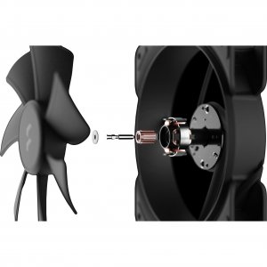 Fractal FD-F-AS1-1403 Aspect 14 Pwm Black Fan