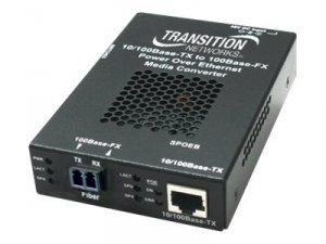 Transition SPOEB1040-105-NA Stand-alone Power Over Ethernet Media Conv