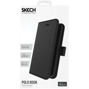 Skech SK81-PB-BLK Polo Book For Iphone Xr Blk