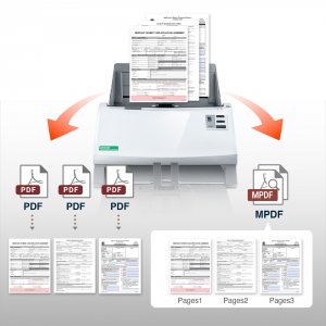 Plustek PS3140U Smartoffice  Scanner