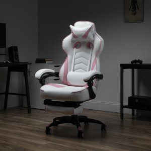 Ofm RSP-110-PNK Respawn Recline Gaming Chrfootrest Pnk