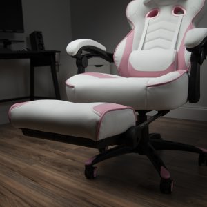 Ofm RSP-110-PNK Respawn Recline Gaming Chrfootrest Pnk