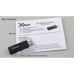 Ergoguys XK-1283-UJS3-R X-keys Xk-3 Usb 3 Switch Interface