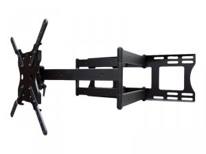 Sunbritetv SB-WM-ART2-XL-BL Dual Arm Articulating Wall Mount With Tilt