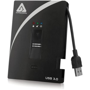 Apricorn A25-3BIO256-1000 1tb Aegis Bio Usb3.0 256b Aes Encryptn