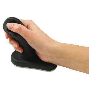 3m EM550GPS Ergonomic Mouse - Optical - Wireless - Black - 1 Pack - Us