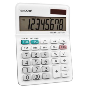 Victor EL-334WB Desktop Calc, Kickstand, 12 Dg